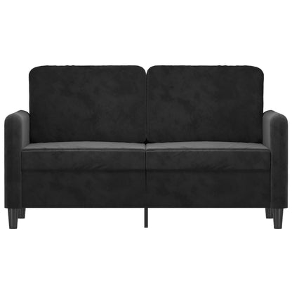 2-Sitzer-Sofa Schwarz 120 cm Samt - Pazzar.ch