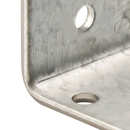 Winkelhalterungen 150 Stk. 2 mm 30x25x30 mm Verzinkter Stahl - Pazzar.ch