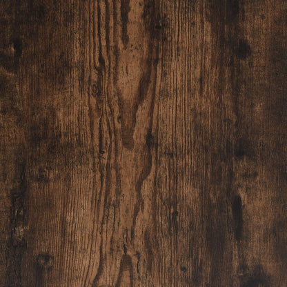 Sitzbank mit Stauraum Räuchereiche 42x42x46 cm Holzwerkstoff - Pazzar.ch