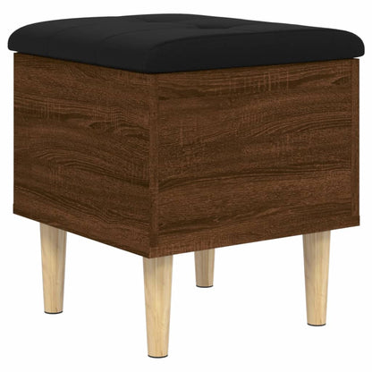 Sitzbank mit Stauraum Braun Eichen-Optik 42x42x46 cm - Pazzar.ch
