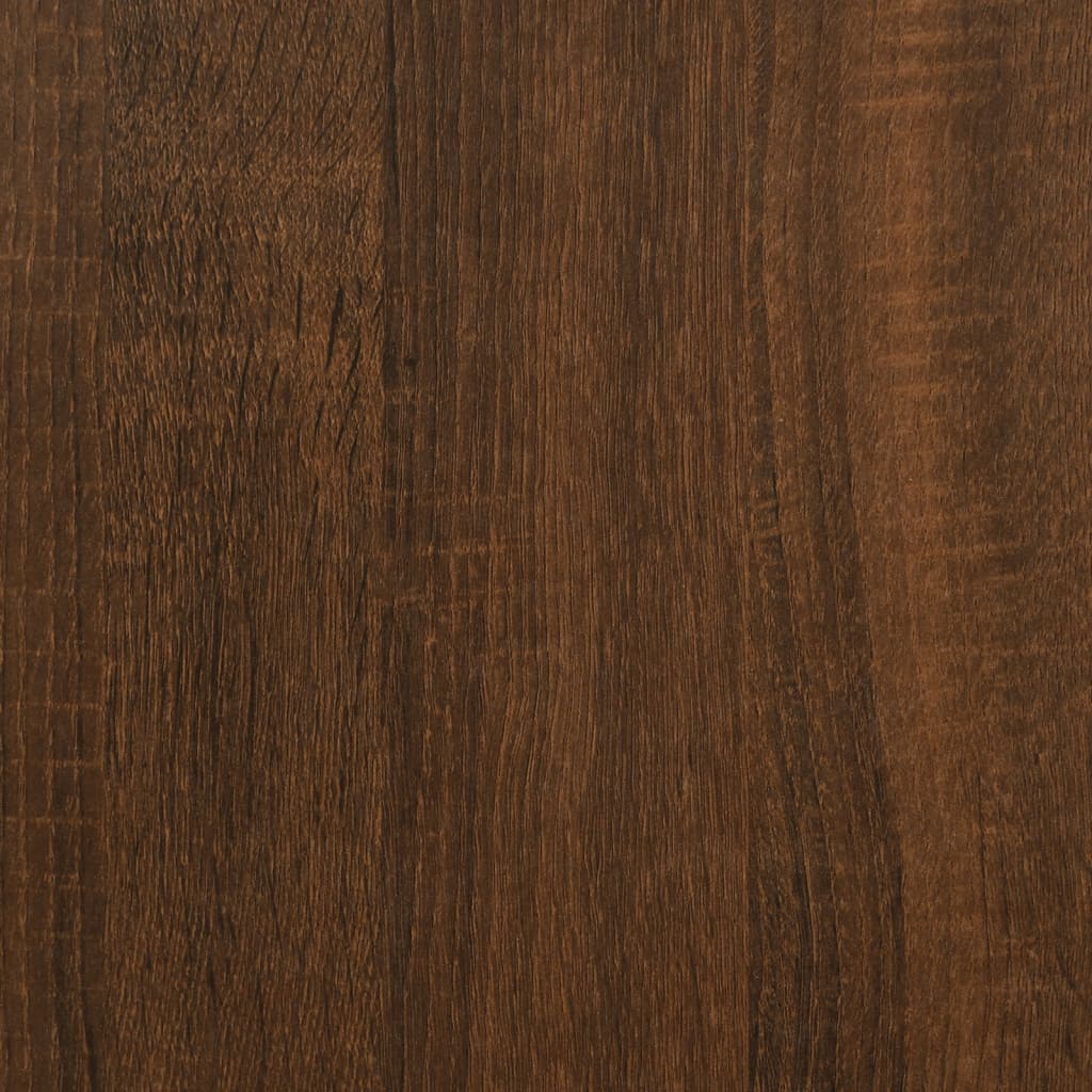 Sitzbank mit Stauraum Braun Eichen-Optik 42x42x46 cm - Pazzar.ch