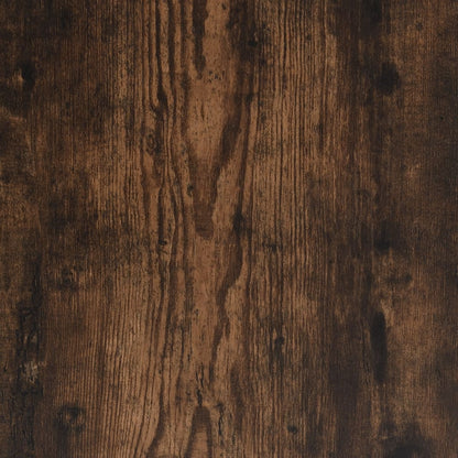 Sitzbank mit Stauraum Räuchereiche 82x42x46 cm Holzwerkstoff - Pazzar.ch