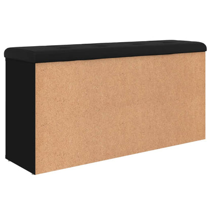 Schuhbank Schwarz 102x32x50 cm Holzwerkstoff - Pazzar.ch