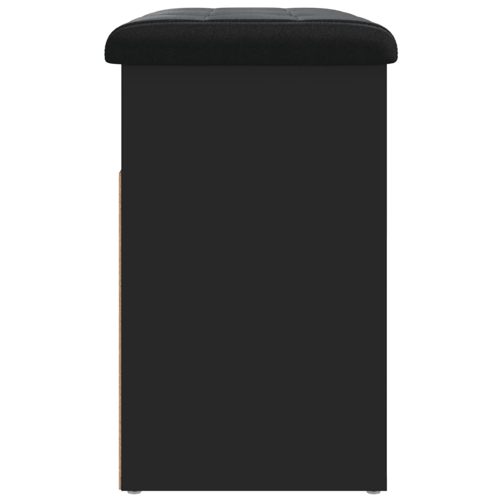 Schuhbank Schwarz 62x32x50 cm Holzwerkstoff - Pazzar.ch
