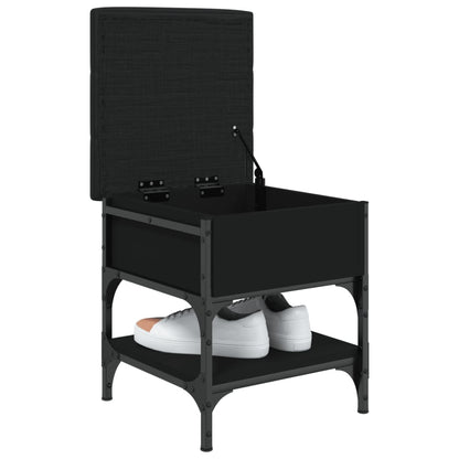 Schuhbank Schwarz 42x42x45 cm Holzwerkstoff - Pazzar.ch
