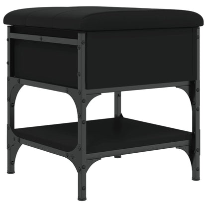 Schuhbank Schwarz 42x42x45 cm Holzwerkstoff - Pazzar.ch
