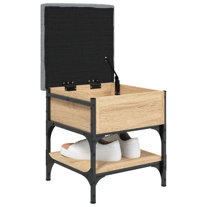 Schuhbank Sonoma-Eiche 42x42x45 cm Holzwerkstoff - Pazzar.ch