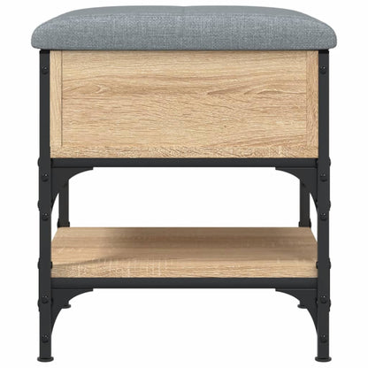 Schuhbank Sonoma-Eiche 42x42x45 cm Holzwerkstoff - Pazzar.ch