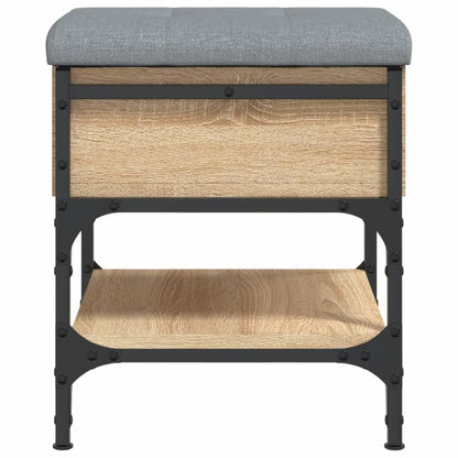 Schuhbank Sonoma-Eiche 42x42x45 cm Holzwerkstoff - Pazzar.ch
