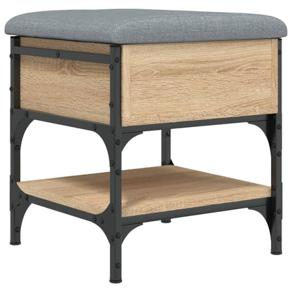 Schuhbank Sonoma-Eiche 42x42x45 cm Holzwerkstoff - Pazzar.ch