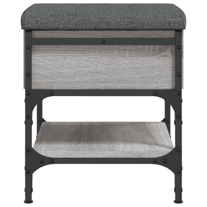 Schuhbank Grau Sonoma 42x42x45 cm Holzwerkstoff - Pazzar.ch