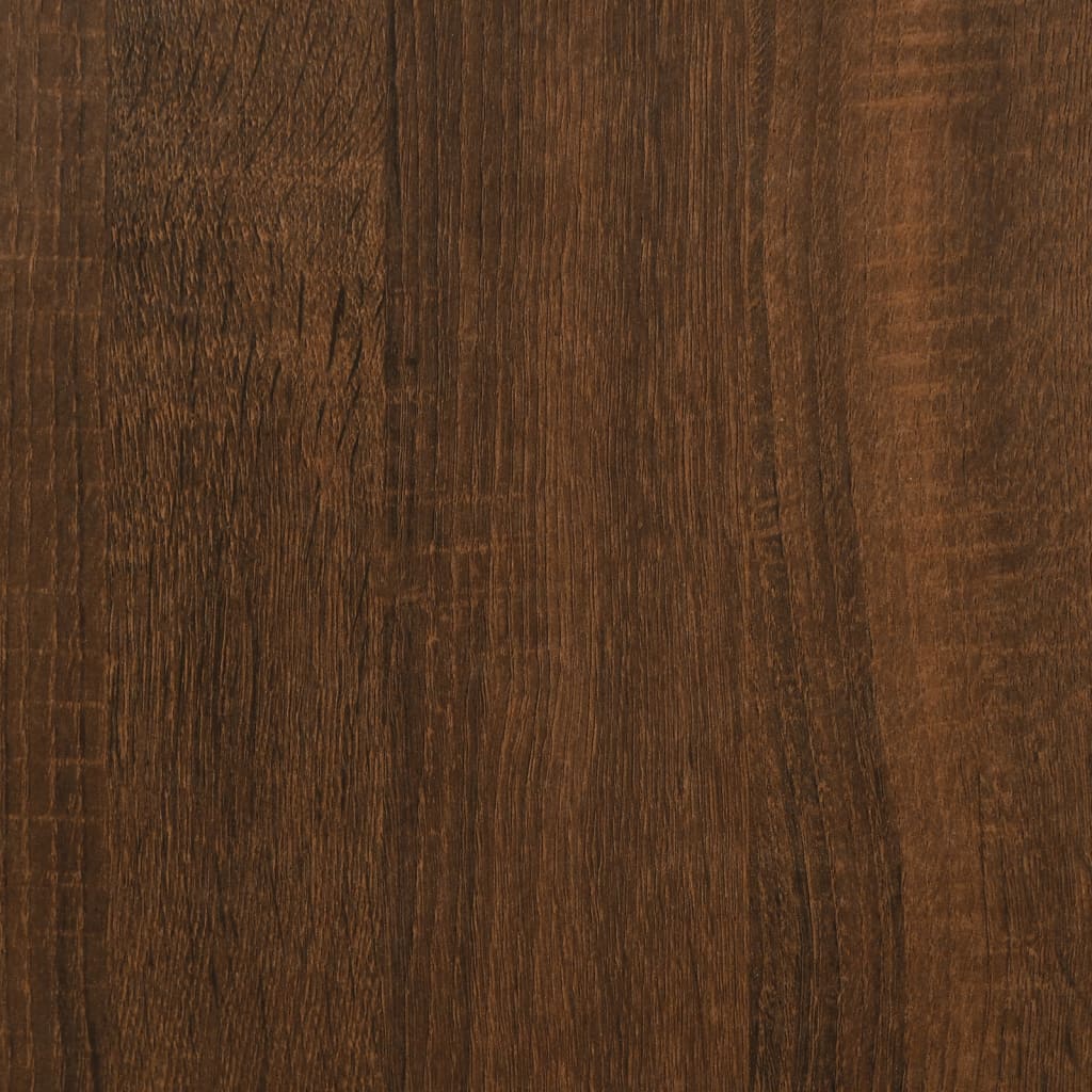 Schuhbank Braun Eichen-Optik 42x42x45 cm Holzwerkstoff - Pazzar.ch