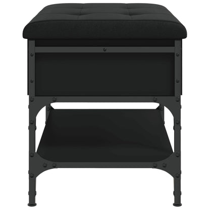 Schuhbank Schwarz 62x42x45 cm Holzwerkstoff - Pazzar.ch