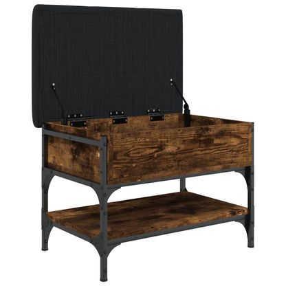 Schuhbank Räuchereiche 62x42x45 cm Holzwerkstoff - Pazzar.ch