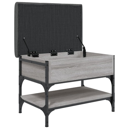Schuhbank Grau Sonoma 62x42x45 cm Holzwerkstoff - Pazzar.ch