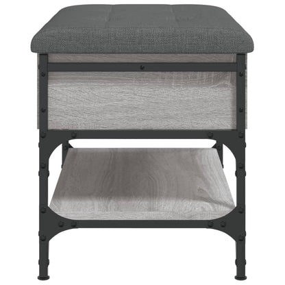 Schuhbank Grau Sonoma 62x42x45 cm Holzwerkstoff - Pazzar.ch