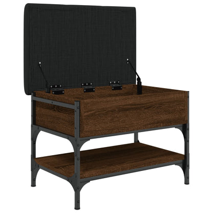 Schuhbank Braun Eichen-Optik 62x42x45 cm Holzwerkstoff - Pazzar.ch