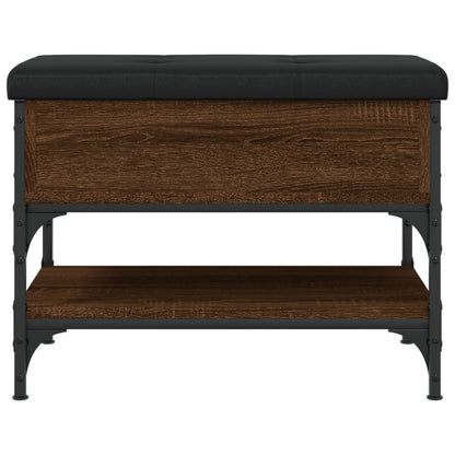 Schuhbank Braun Eichen-Optik 62x42x45 cm Holzwerkstoff - Pazzar.ch