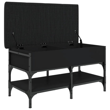 Schuhbank Schwarz 82x42x45 cm Holzwerkstoff - Pazzar.ch
