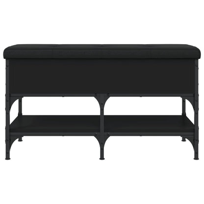 Schuhbank Schwarz 82x42x45 cm Holzwerkstoff - Pazzar.ch