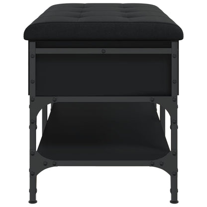 Schuhbank Schwarz 82x42x45 cm Holzwerkstoff - Pazzar.ch