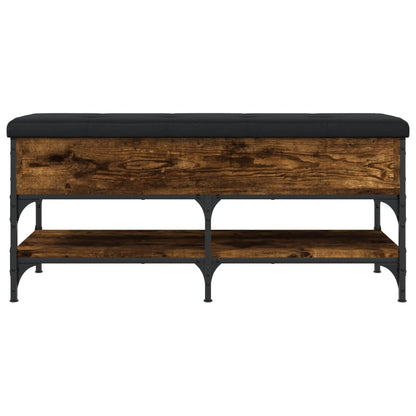 Schuhbank Räuchereiche 102x42x45 cm Holzwerkstoff - Pazzar.ch