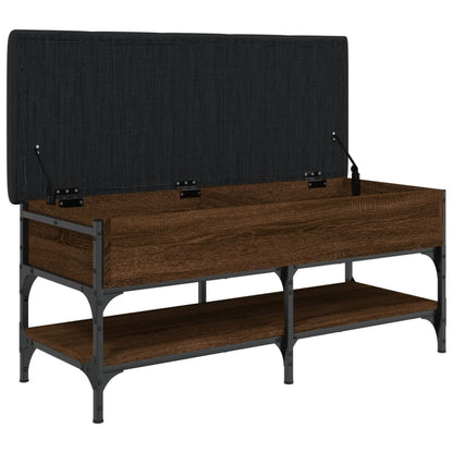 Schuhbank Braun Eichen-Optik 102x42x45 cm Holzwerkstoff - Pazzar.ch