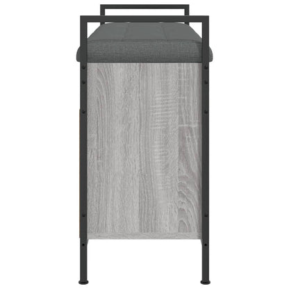 Schuhbank Grau Sonoma 85,5x32x57,5 cm Holzwerkstoff - Pazzar.ch