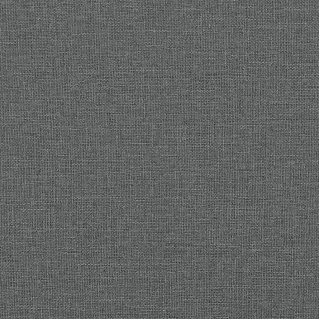 Essbank Dunkelgrau 248x32x45 cm Stahl und Stoff - Pazzar.ch