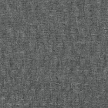 Essbank Dunkelgrau 248x32x45 cm Stahl und Stoff - Pazzar.ch
