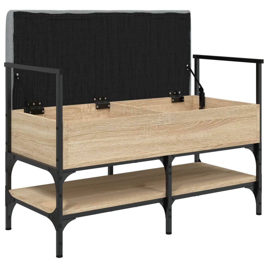 Schuhbank Sonoma-Eiche 85,5x42x57,5 cm Holzwerkstoff - Pazzar.ch