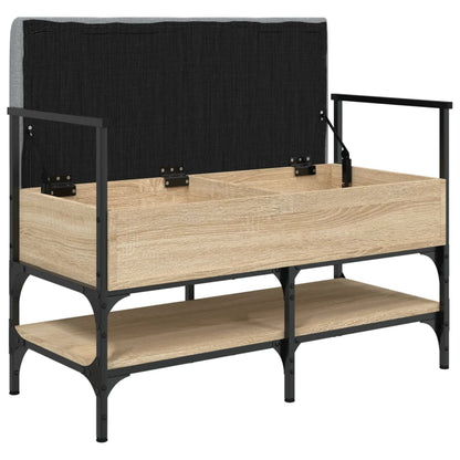 Schuhbank Sonoma-Eiche 85,5x42x57,5 cm Holzwerkstoff - Pazzar.ch