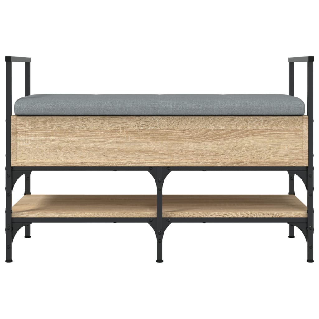 Schuhbank Sonoma-Eiche 85,5x42x57,5 cm Holzwerkstoff - Pazzar.ch
