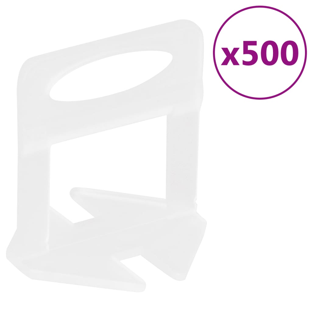 Fliesen-Nivelliersystem 250 Keile 500 Clips 1 mm - Pazzar.ch