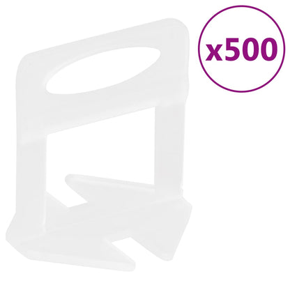Fliesen-Nivelliersystem 250 Keile 500 Clips 2 mm - Pazzar.ch