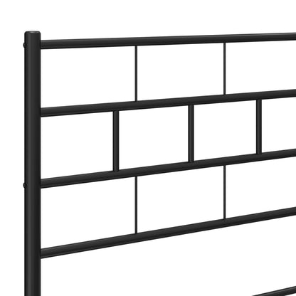 Kopfteil Metall Schwarz 75 cm - Pazzar.ch