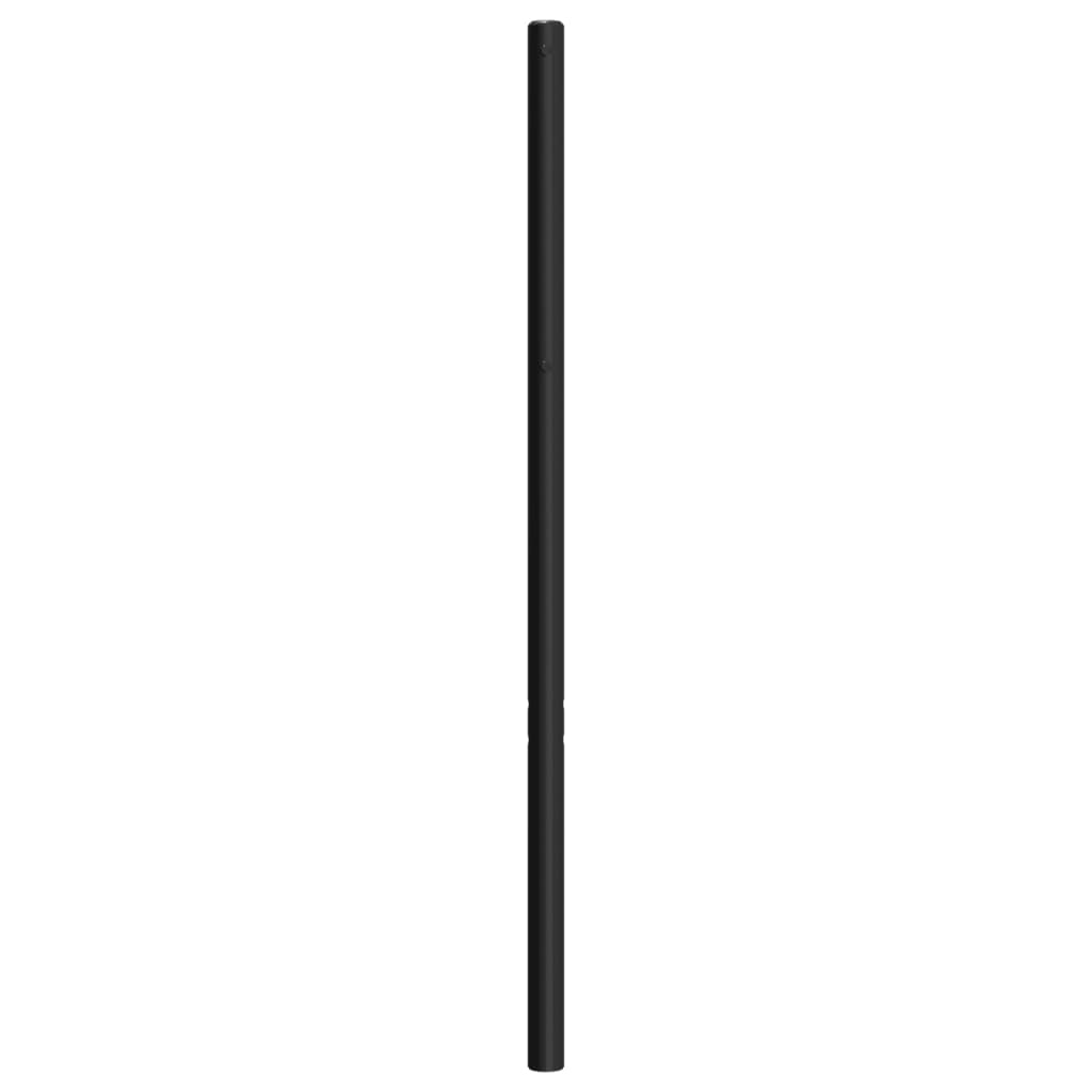 Kopfteil Metall Schwarz 107 cm