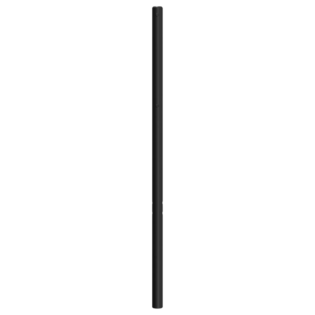 Kopfteil Metall Schwarz 200 cm