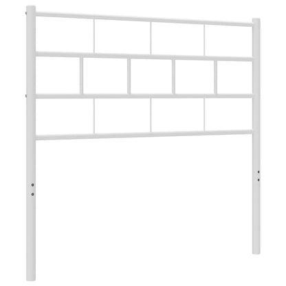 Kopfteil Metall Weiß 75 cm - Pazzar.ch