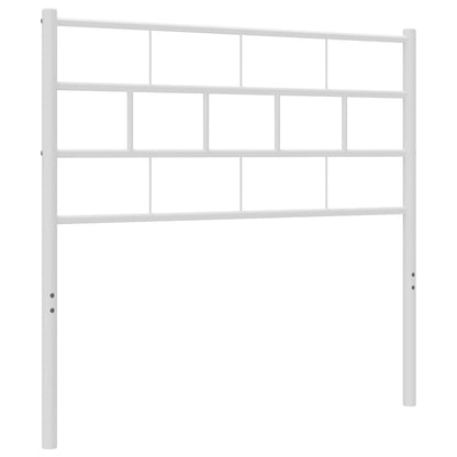 Kopfteil Metall Weiß 107 cm - Pazzar.ch