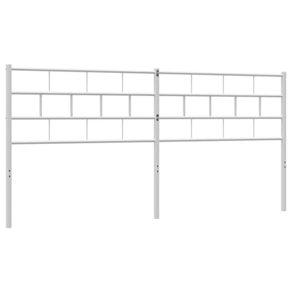 Kopfteil Metall Weiß 160 cm - Pazzar.ch