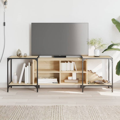 TV-Schrank Sonoma-Eiche 153x37x50 cm Holzwerkstoff - Pazzar.ch