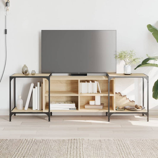 TV-Schrank Sonoma-Eiche 153x37x50 cm Holzwerkstoff - Pazzar.ch