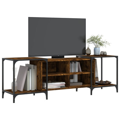 TV-Schrank Räuchereiche 153x37x50 cm Holzwerkstoff - Pazzar.ch