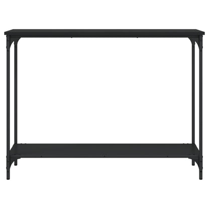 Konsolentisch Schwarz 101x30,5x75 cm Holzwerkstoff - Pazzar.ch