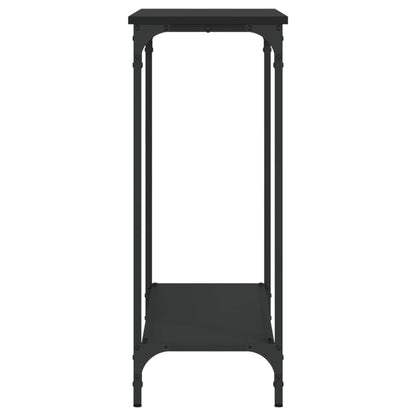 Konsolentisch Schwarz 101x30,5x75 cm Holzwerkstoff - Pazzar.ch