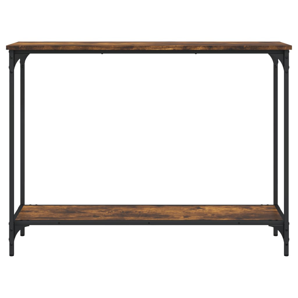 Konsolentisch Räuchereiche 101x30,5x75 cm Holzwerkstoff - Pazzar.ch