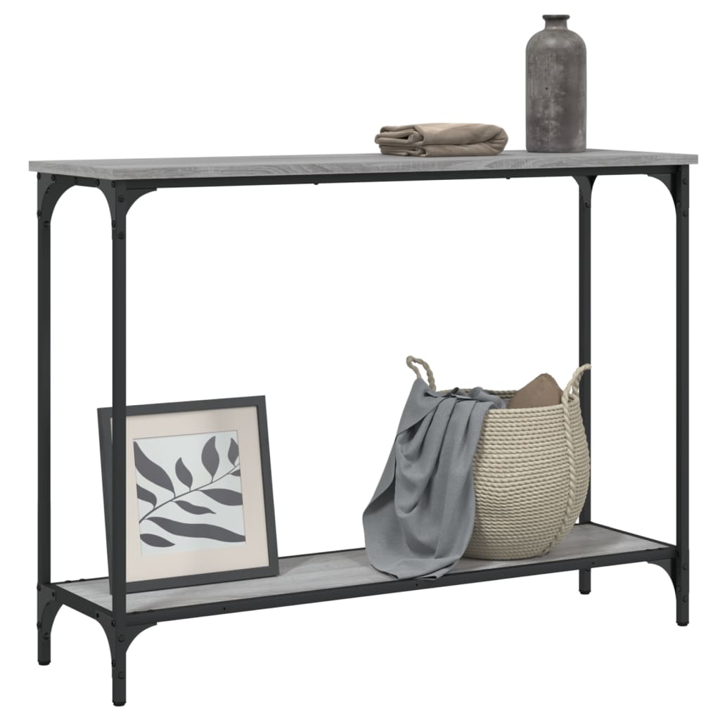 Konsolentisch Grau Sonoma 101x30,5x75 cm Holzwerkstoff - Pazzar.ch