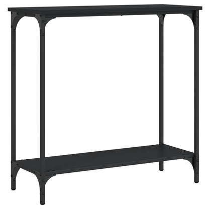 Konsolentisch Schwarz 75x30,5x75 cm Holzwerkstoff - Pazzar.ch