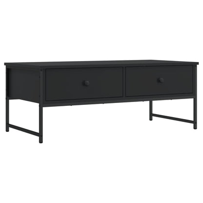 Couchtisch Schwarz 101x49x39,5 cm Holzwerkstoff - Pazzar.ch